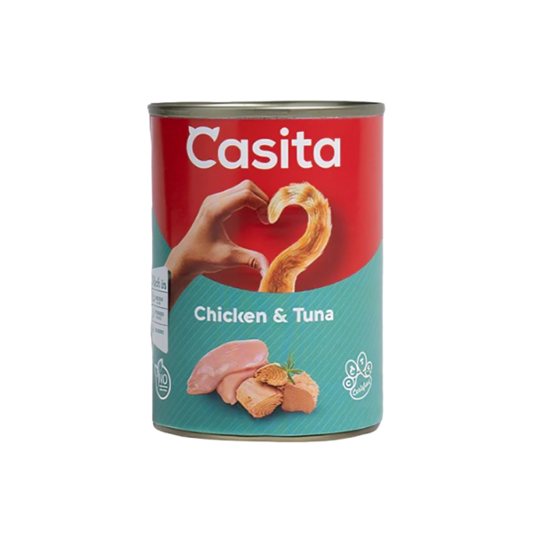 Casita Chick Moist Cat Food – Chicken & Tuna 400g - Dual-Flavor Premium Cat Food