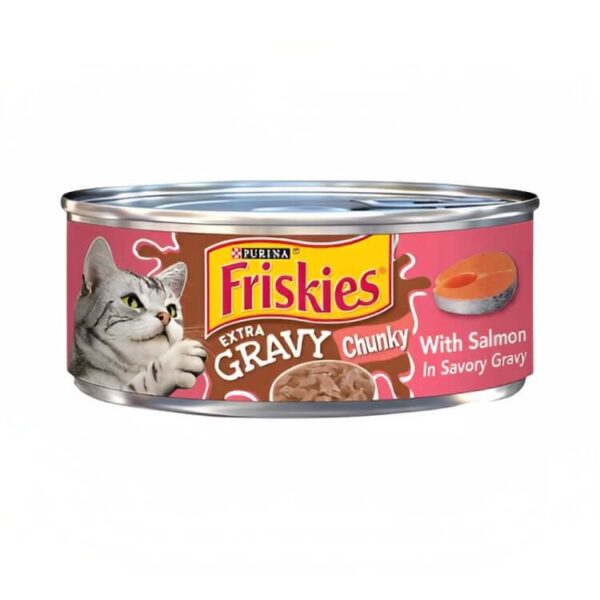 Purina Friskies Salmon in Savory Gravy 156g - Pet City Shop