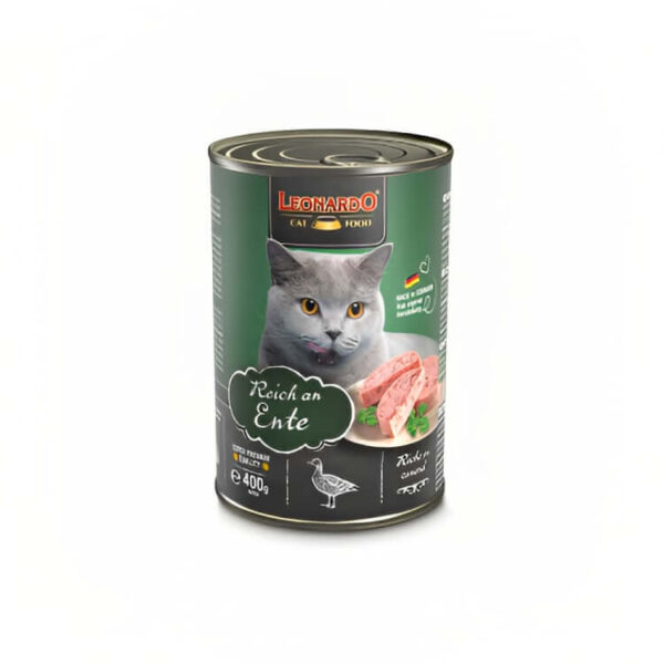 Leonardo Cat Wet Food Rich in Duck 400g | Pet City Shop