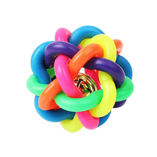 Colorful Knitting Bells Ball Pet Toy for Large Dogs and Cats | Pet City Shop