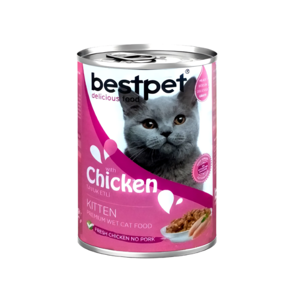 Bestpet Wet Cat Food with Chicken 400g – Pet City Shop