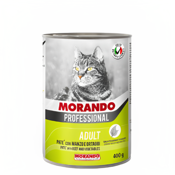 Morando Wet Cat Food with Beef and Vegetables - Premium Nutrition at Pet City Shop