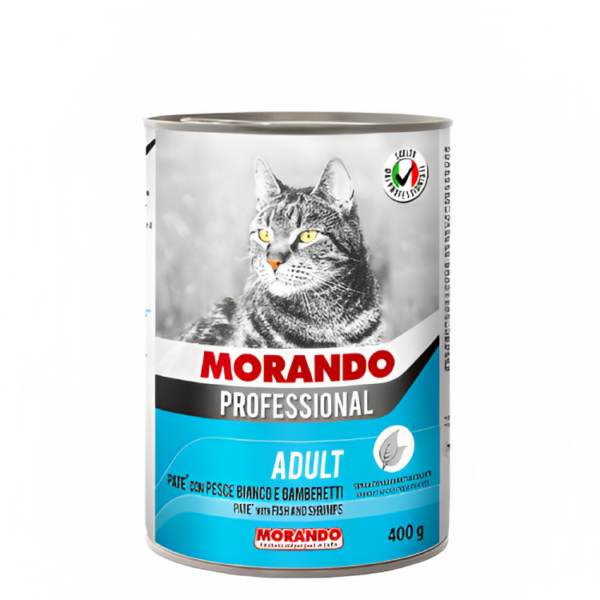 Morando Wet Cat Food with Fish and Shrimps - Premium Nutrition at Pet City Shop